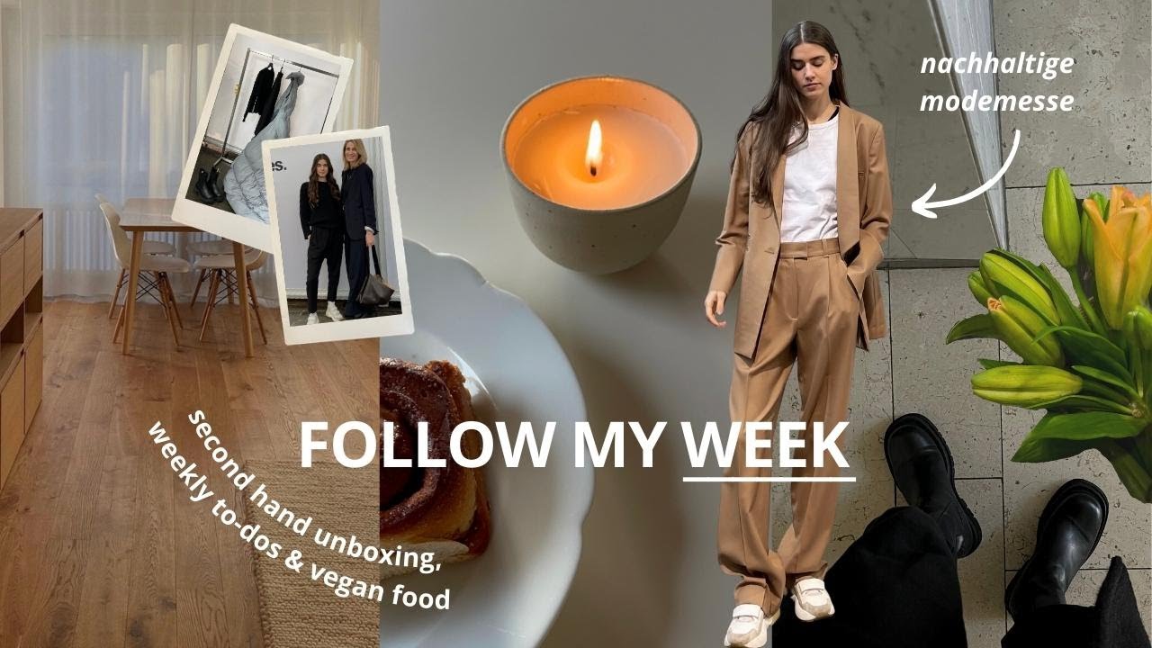 Nachhaltige Modemesse, Second Hand Unboxing & Food | BUMOKA VLOG