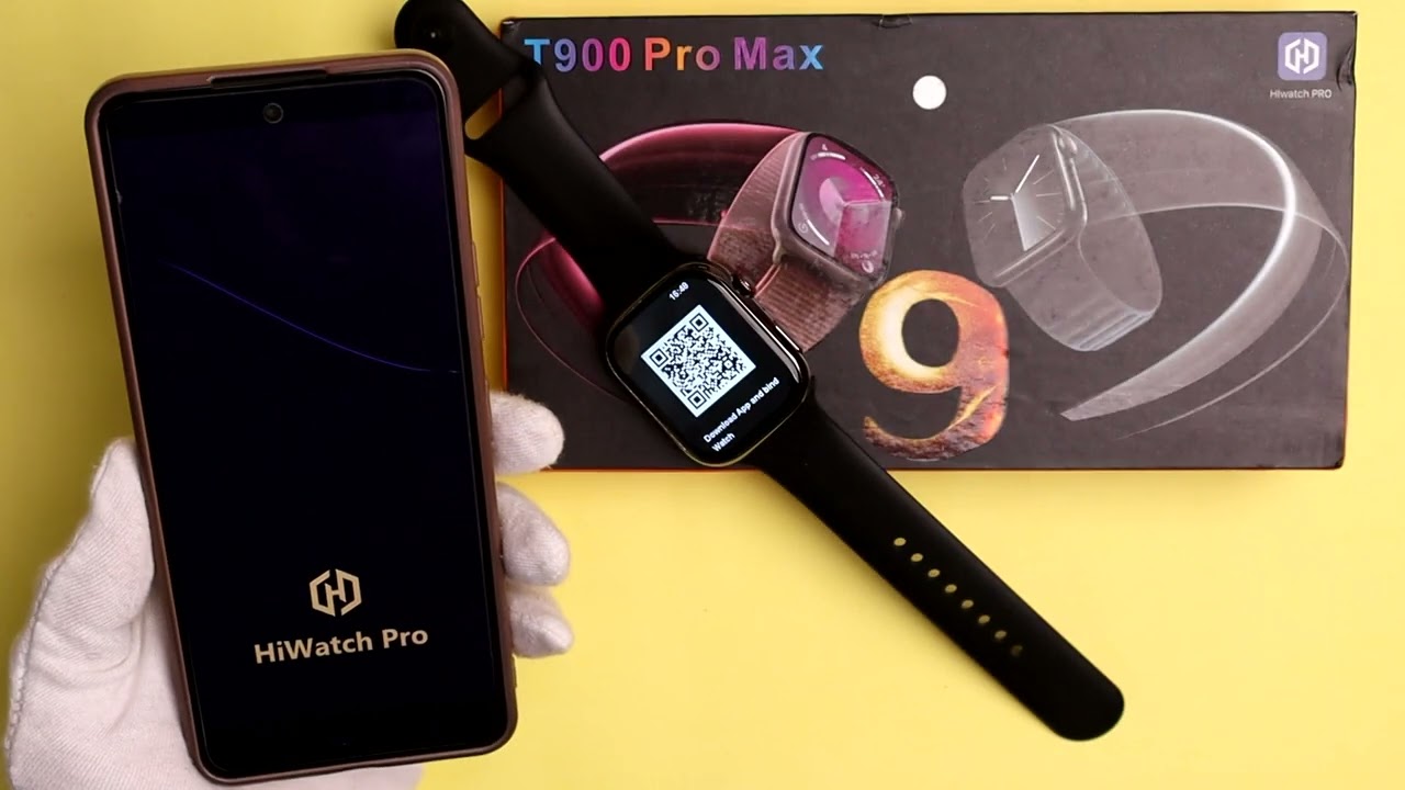 T900 Pro Max Smart Watch Connect To Phone