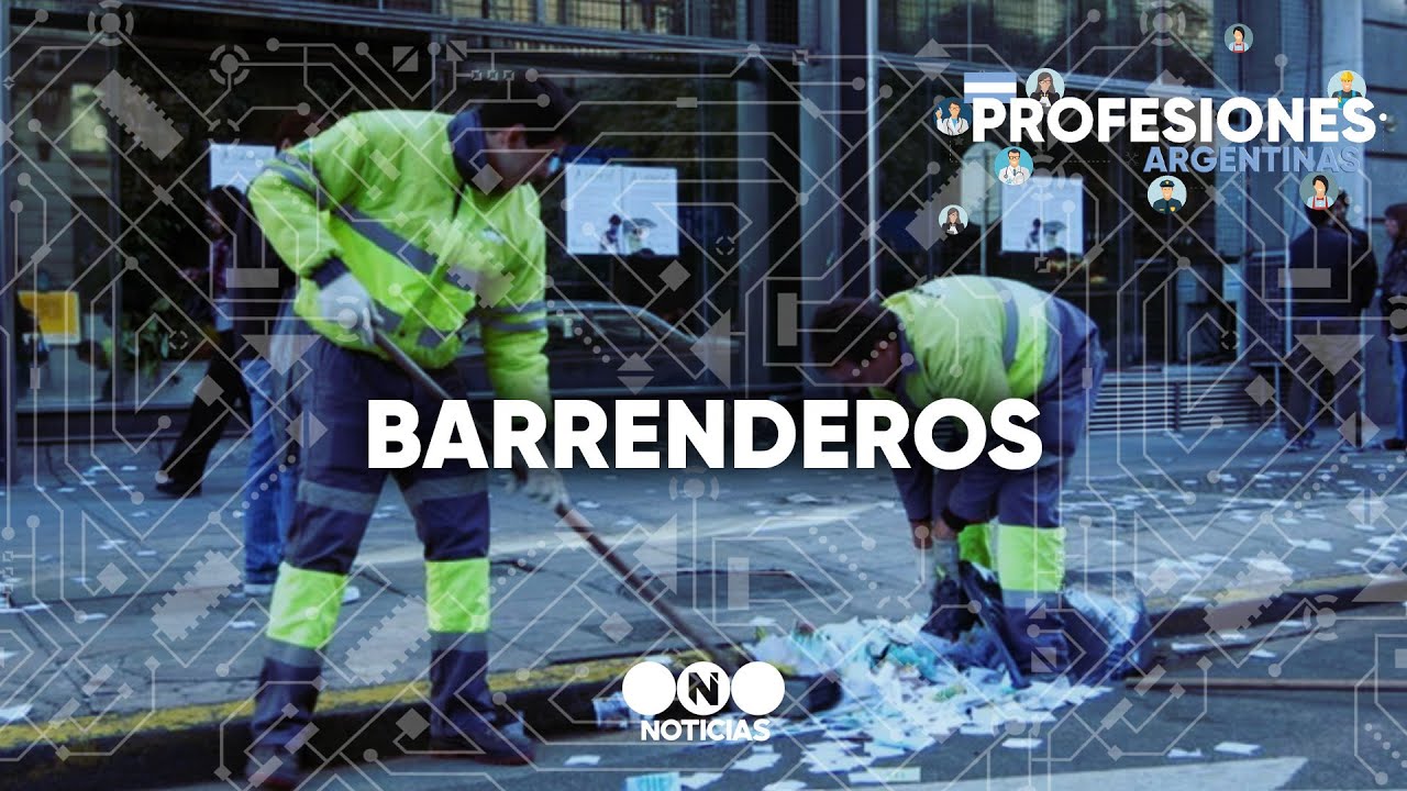 PROFESIONES ARGENTINAS: BARRENDEROS - Telefe Noticias