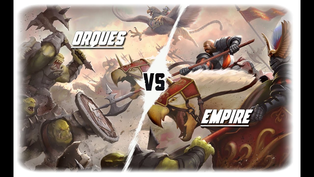 Rapport de Bataille Warhammer Battle Ep210 Orques Vs Empire