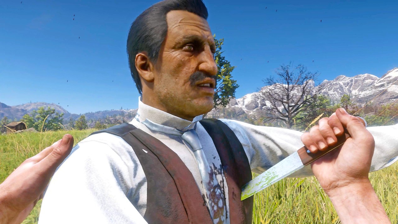 [4K] Toxic Weapon Brutal Kills - Red Dead Redemption 2