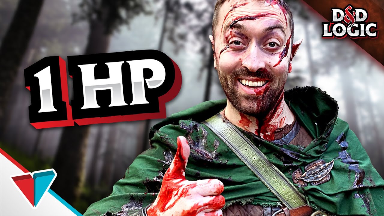 The rules of low health in D&D