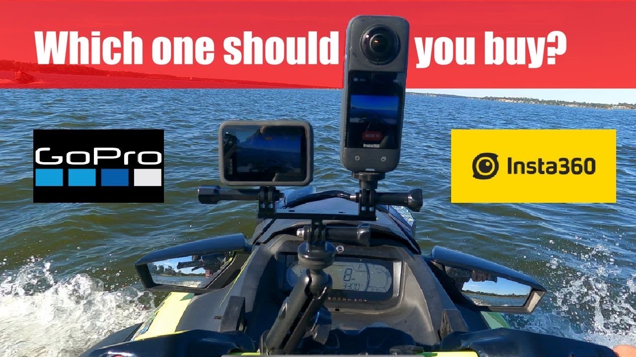Какую камеру купить? Insta360 X3 или GoPro Hero 11 (гидроцикл)