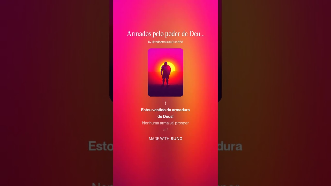 Armados pelo poder de Deus