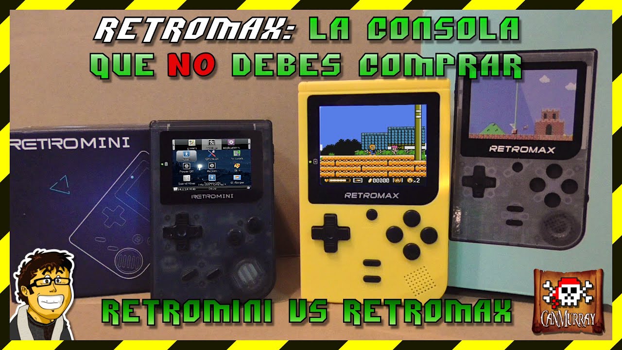RetroMAX &iquest;La Peor Consola China? 🕹 | RetroMini Vs RetroMax | Una Estafa Que NO Debes Comprar 😭