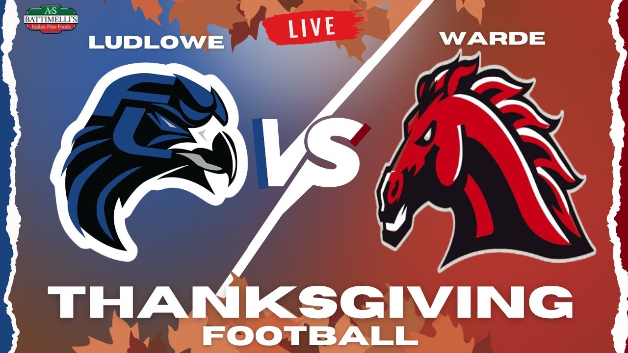 THANKSGIVING RIVALRY Varsity Football: Fairfield Warde Mustangs vs. Fairfield Ludlowe Falcons | LIVE