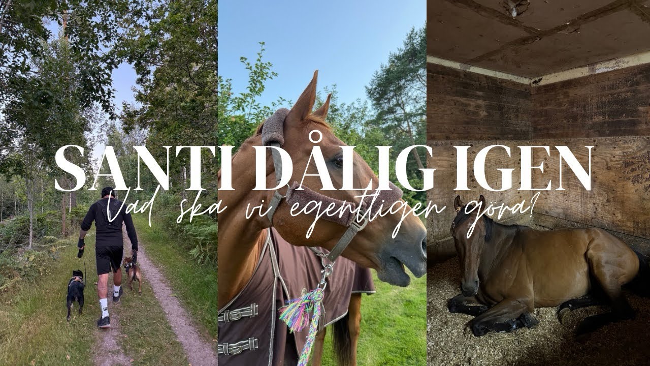 Santi dålig igen 💔💔💔