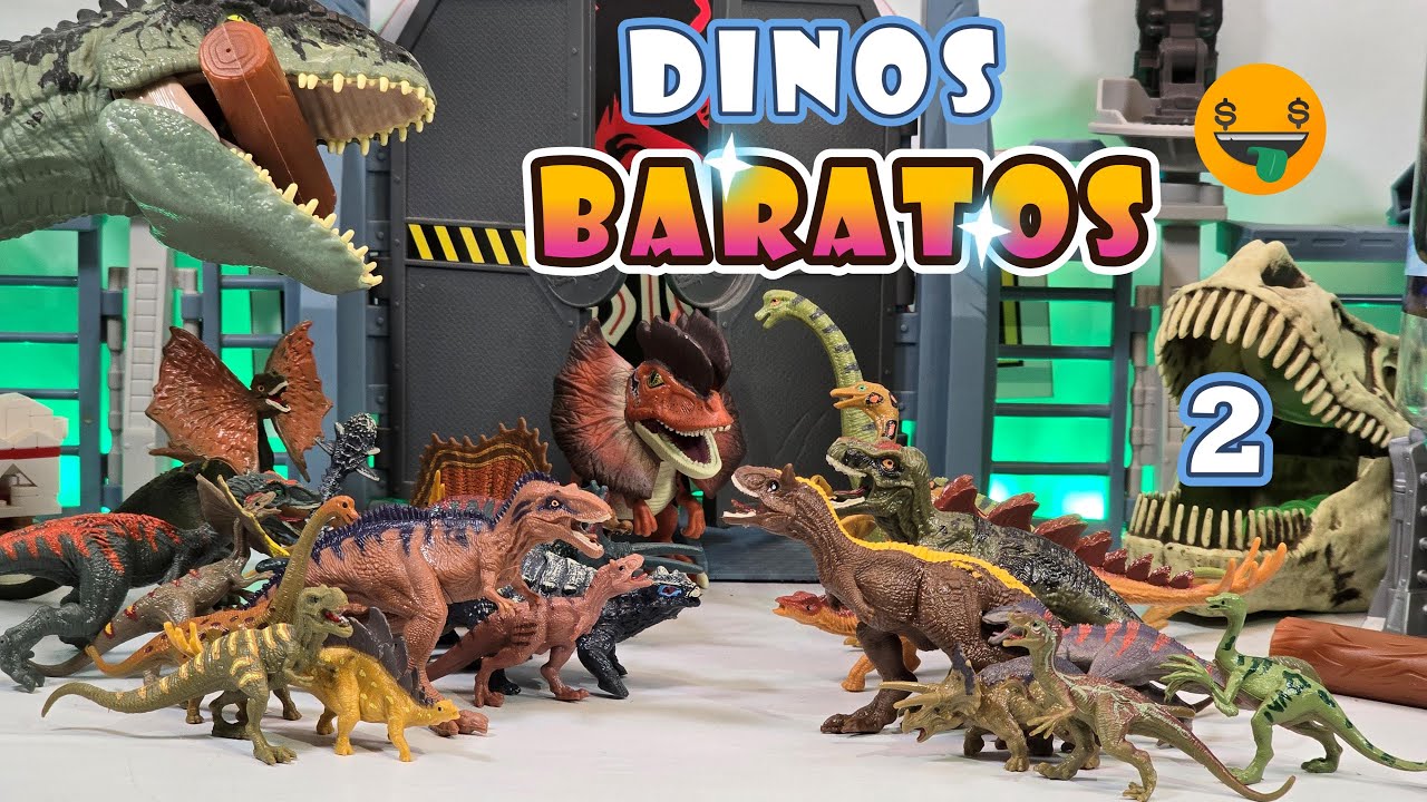 Jurassic Dinosaurios BUENOS, BONITOS y BARATOS Parte 2! Recomendación Navideña!