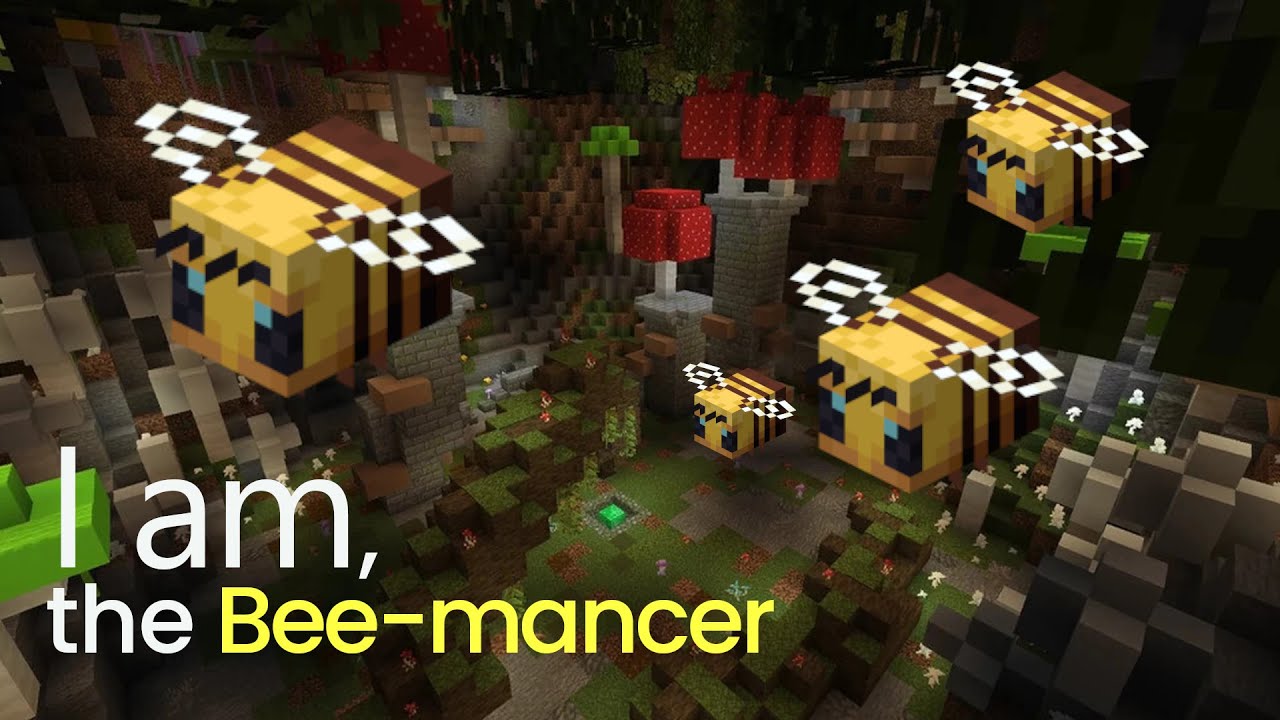 Amassing a Bee Army in this Minecraft Roguelike