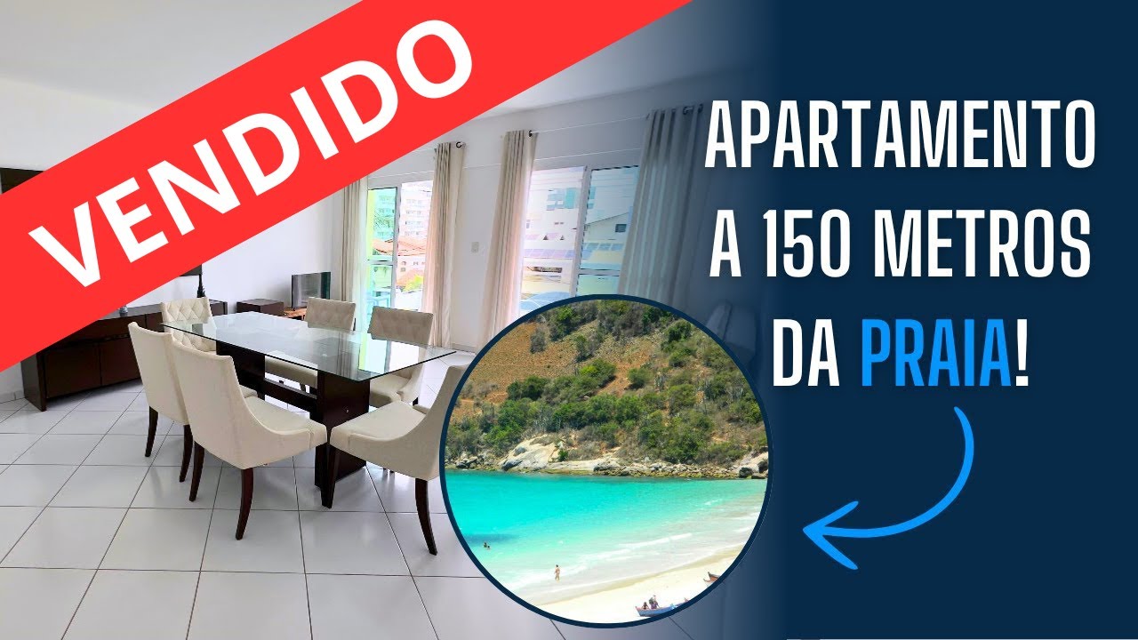 APARTAMENTO DE 2 SUÍTES NA PRAINHA | ARRAIAL DO CABO-RJ