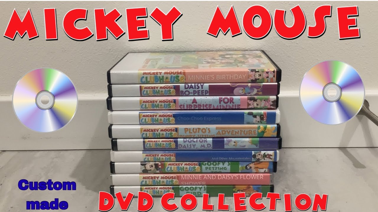 My Custom Made Mickey Mouse Clubhouse DVD Collection Part 2