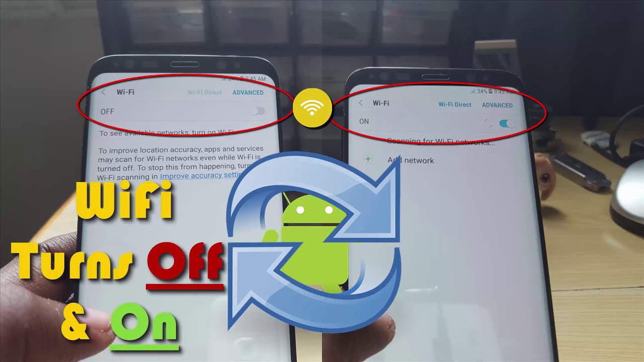 Fix SAMSUNG GALAXY WiFi Keeps TURNING ON and OFF Automatically