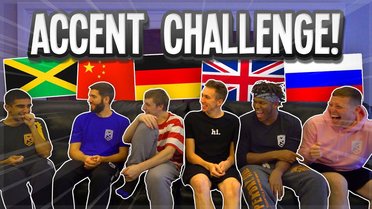 SIDEMEN ACCENT CHALLENGE!