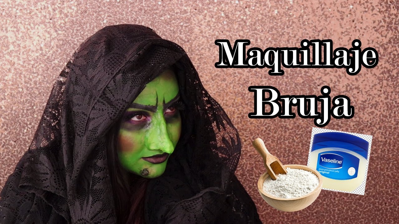 Maquillaje Bruja - Nariz Falsa de Harina y Vaselina | GLADYS