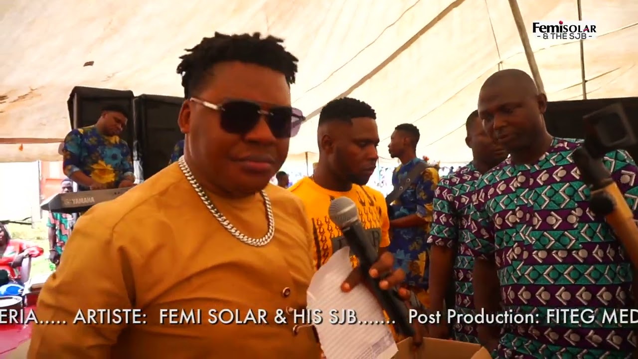 YINKA AYEFELE AND FEMI SOLAR Live On Stage In ERUWA At PA JACOB GBESABI  Final Burial Party. PART 3