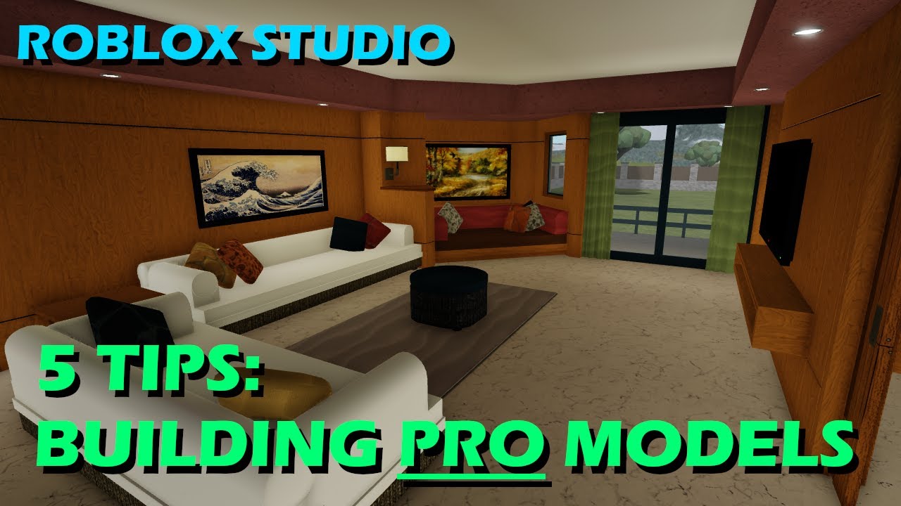 Roblox Studio | 5 Tips for Building Pro Models