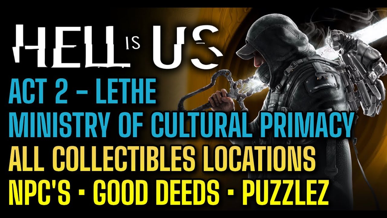 Hell is Us - All Collectibles locations - Act 2 - Lethe Ministry of Cultural Primacy