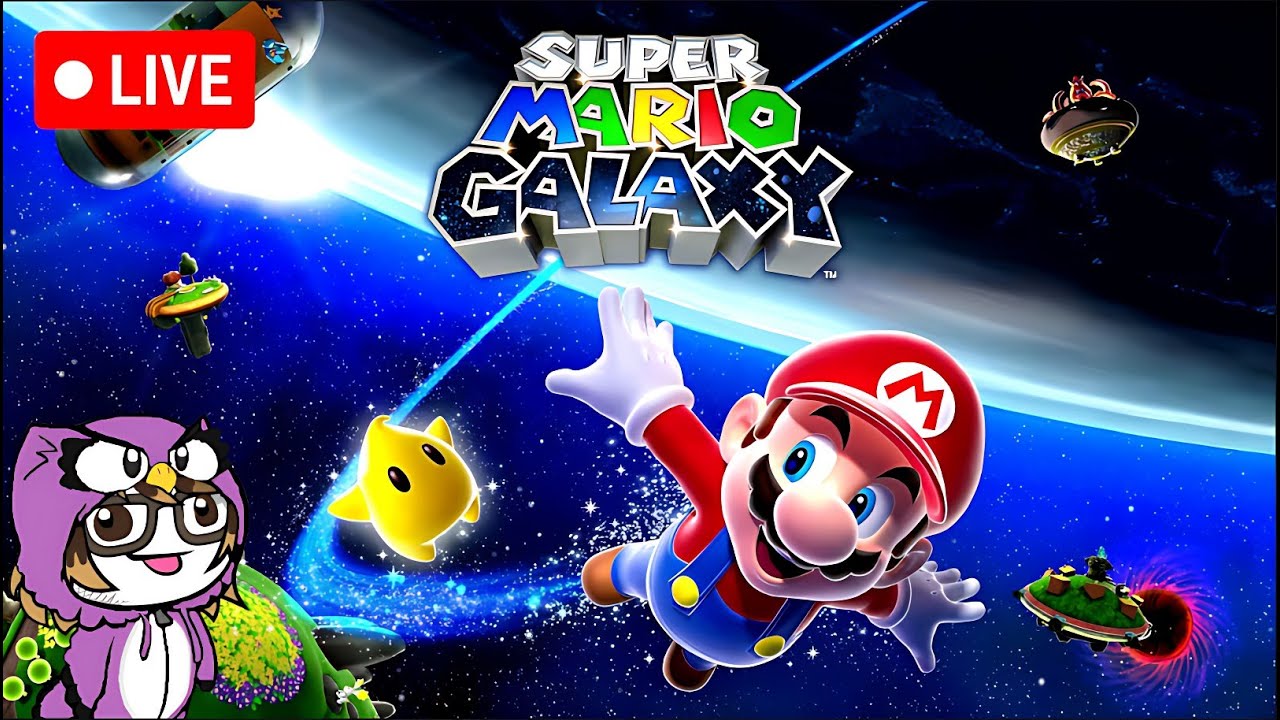 Super Mario Galaxy Playthrough! (Part 1)