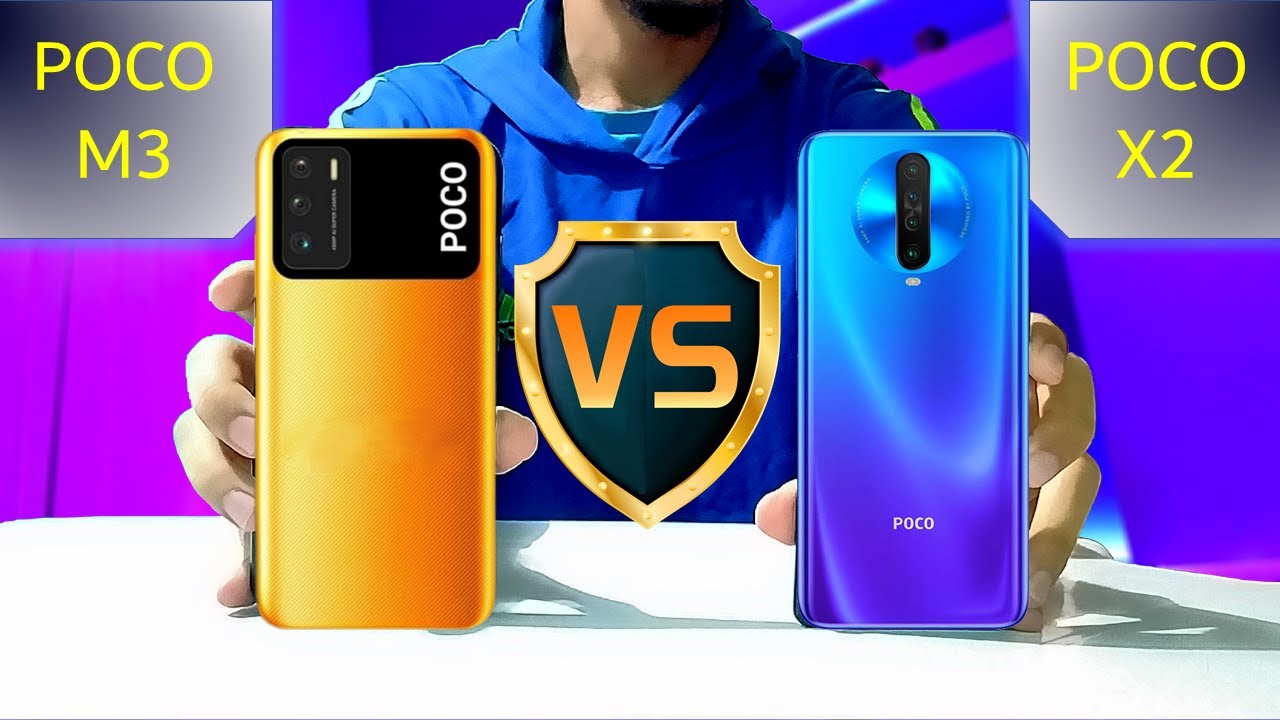 Poco M3 VS Poco X2