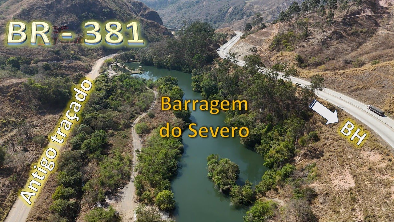 ANTIGA PASSAGEM da BR 381 no SEVERO!