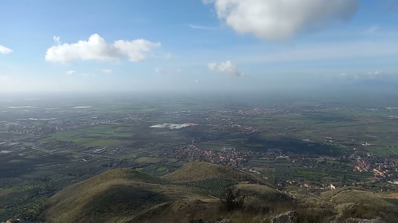 02-01-2024. Colli Tifatini . VIDEO escursione sul Monte Tifata (602 mt), presso San Leucio - Caserta
