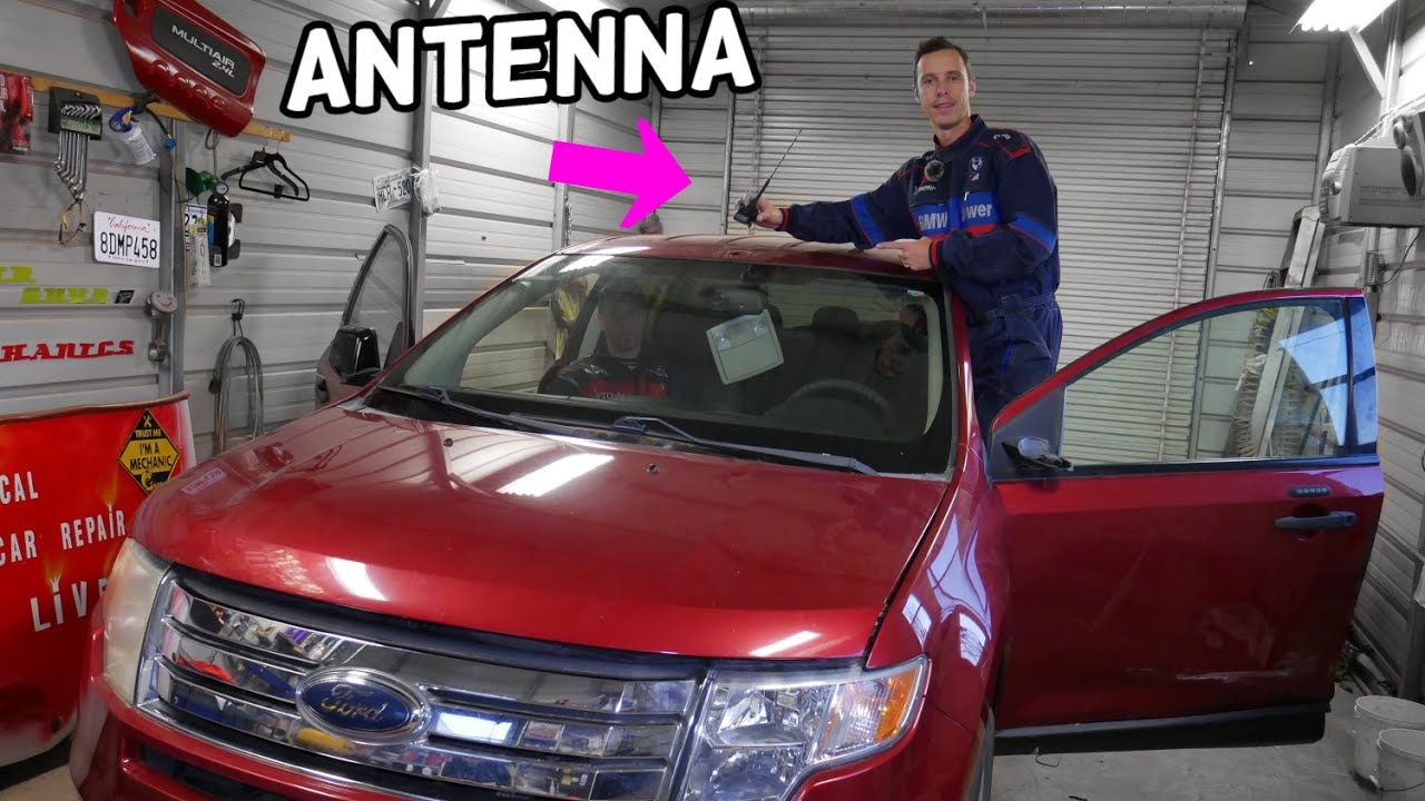 RADIO ANTENNA REPLACEMENT REMOVAL FORD EDGE, LINCOLN MKX