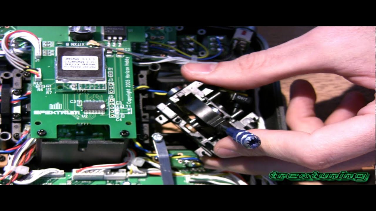 Adding bearings to DX7 Gimbals