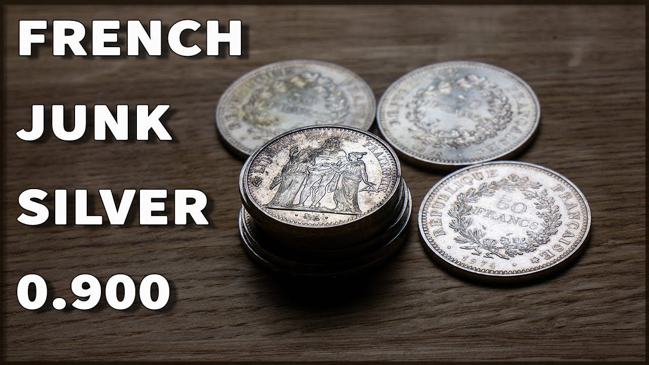 French Coins - Silver Francs (Hercule)