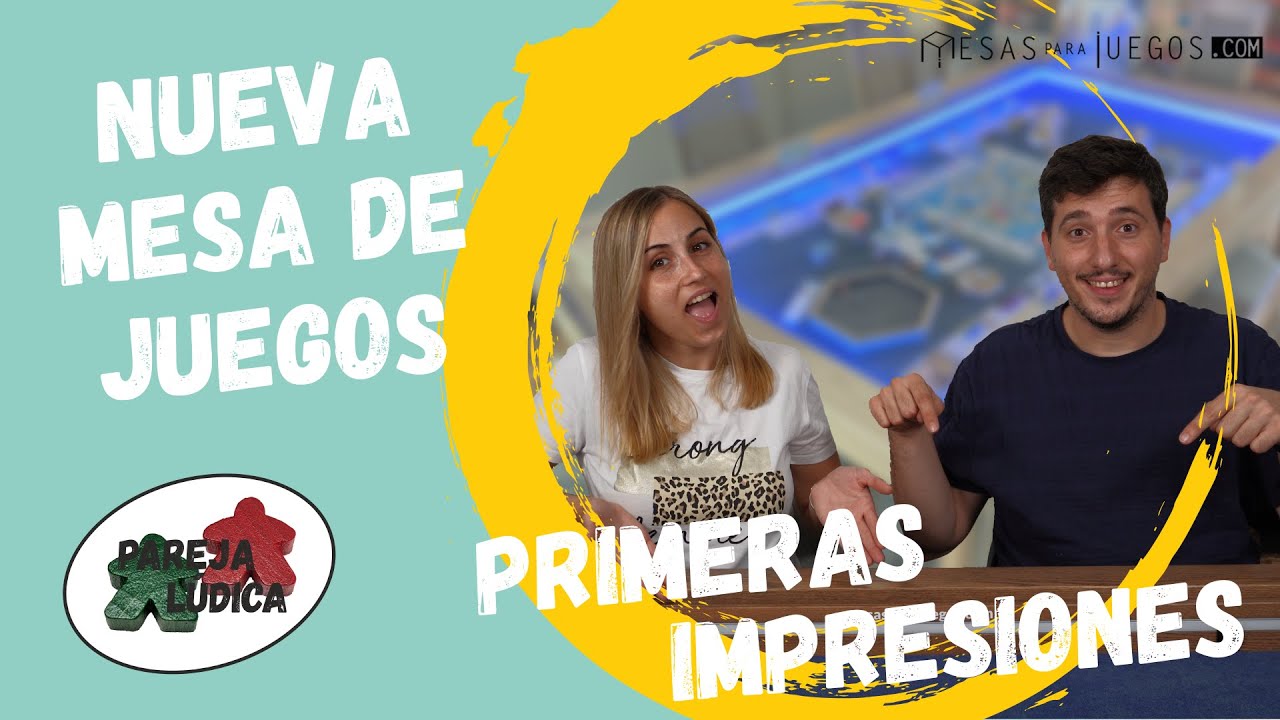 Nuestra NUEVA MESA 🤩 - Enseñamos la nueva adquisición de MESAS PARA JUEGOS 🔝