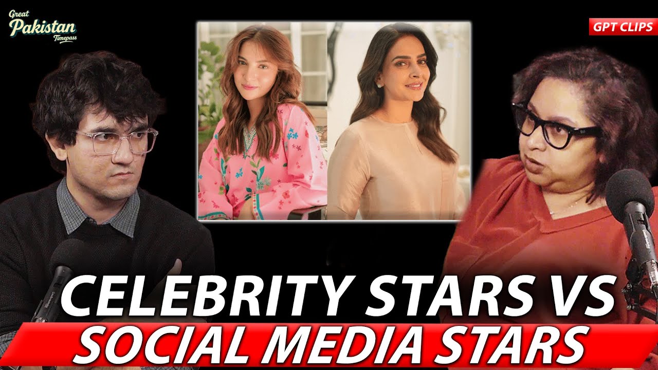 Celebrity Stars VS Social Media Stars ft. Samra Muslim | Danish Cheena | GPT Clips