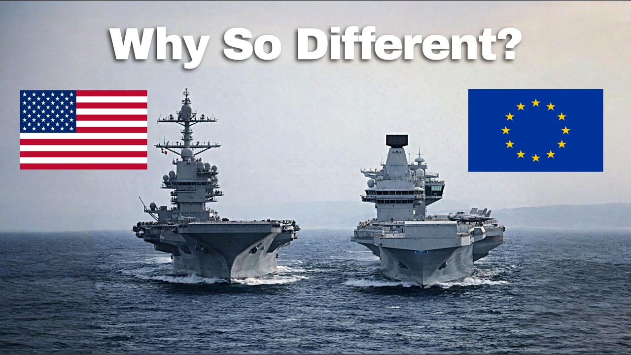 What Makes European and U.S. Aircraft Carriers So Different?