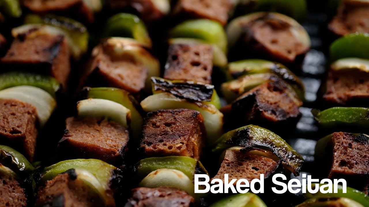 Baked seitan