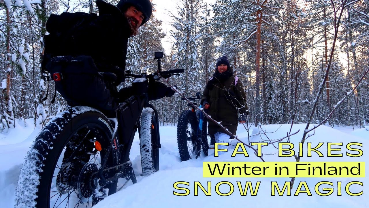 Fat Bike Adventure - Winter Finland (Robert and I - Travel Vlog)