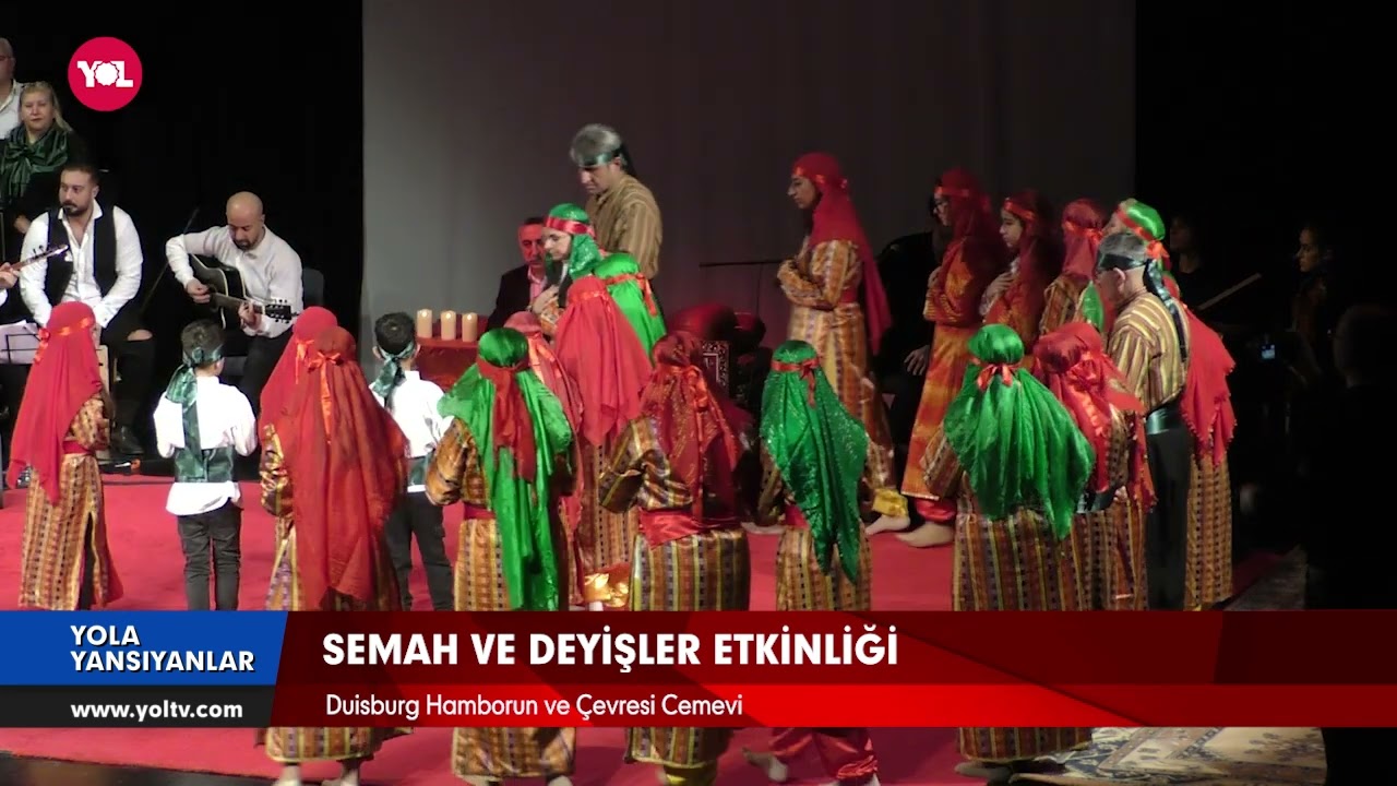 Yola Yansıyanlar | Semah ve Deyişler Etkinliği Duisburg Hamborun ve Çevresi Cemevi |Bölüm 02|Yol TV