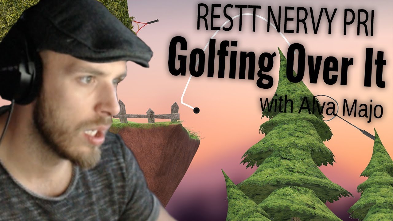 Restt - Nervy pri Golfing Over It - Best Momenty [Sk/Cz]