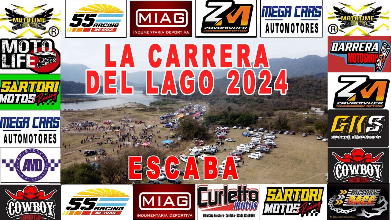 LA CARRERA DEL LAGO 2024 , FINAL DEL CAMPEONATO TUCUMANO Y  5 DEL ENDURO CLASSICS SERIES