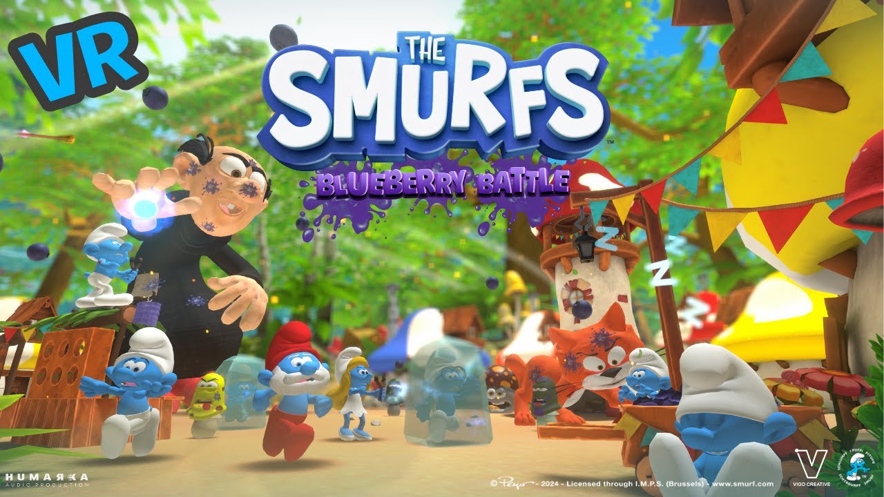 The Smurfs Blueberry Battle VR - official Trailer