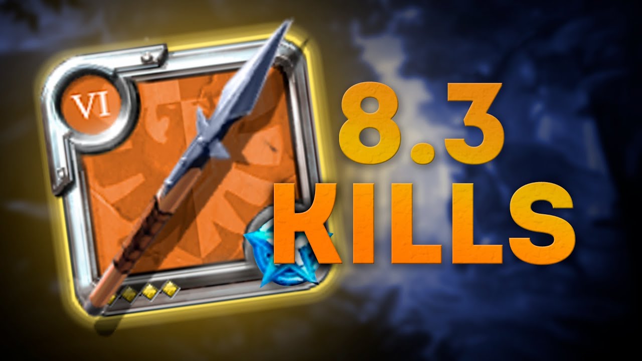 1H Awaken Spear | Only 8.3 kills | 8.3 Giveaway | Albion Online | Mists