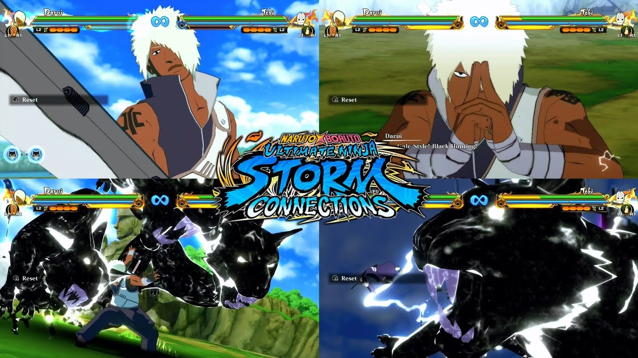 Naruto Storm Connections - Darui Complete Moveset