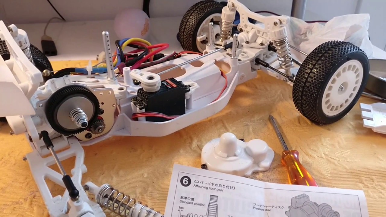 Tamiya DF03 - Nouvel embrayage (slipper)