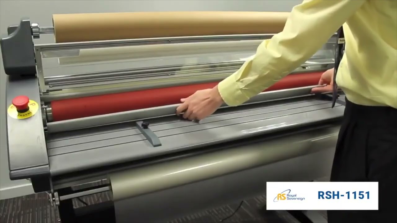 Royal Sovereigh RSH 1151-1651 Series Dual Hot Roll Laminators