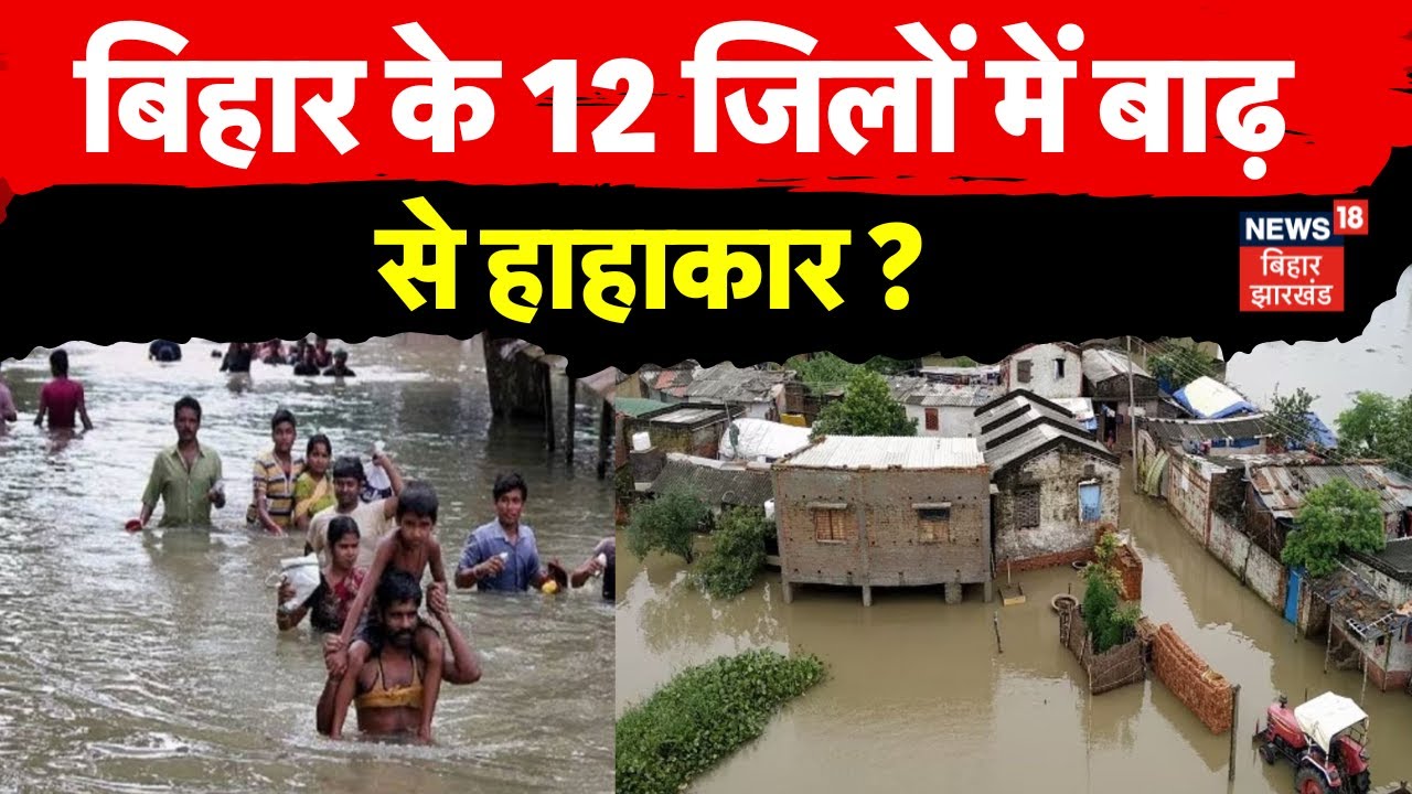 Bihar Flood News : बिहार में बाढ़ से हाहाकार ? | Flood in Bihar | Bihar Weather | Baarish | IMD