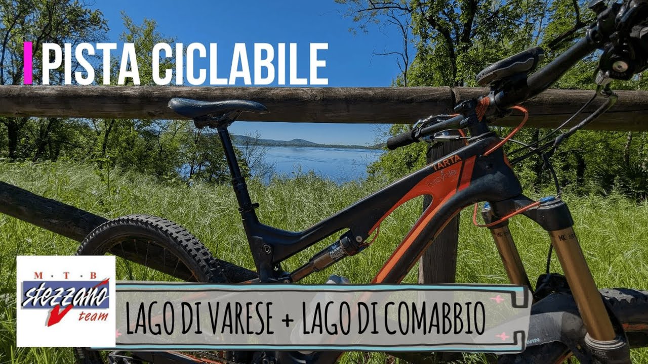 MTB STEZZANO - CICLABILE LAGO VARESE + LAGO COMABBIO