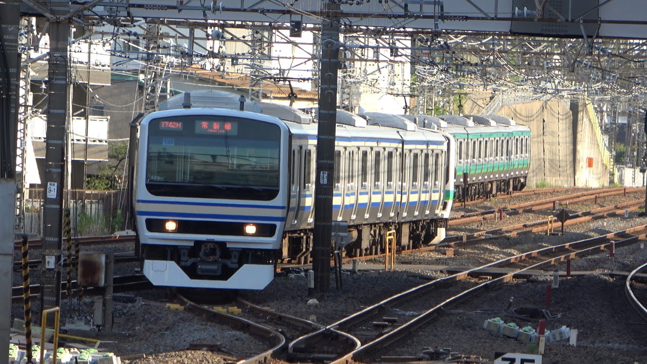 2021/06/12 【常磐線横須賀色 & 横須賀線並び】E231系 マト139+マト116編成 松戸駅, 日暮里駅 & 品川駅 | JR East Joban Line: E231 Series