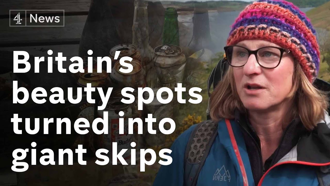 Tsunami of litter has turned Britain’s beauty spots into giant skips