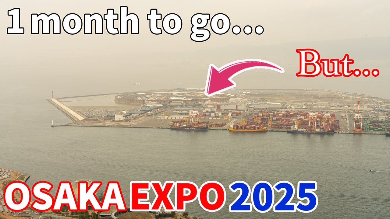 1 month to Osaka Expo | New Station for Expo “Yumeshima” | Street Photo