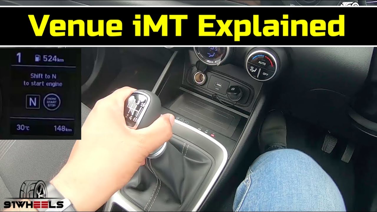 Hyundai Venue iMT Automatic Explained || How does iMT Gearbox work