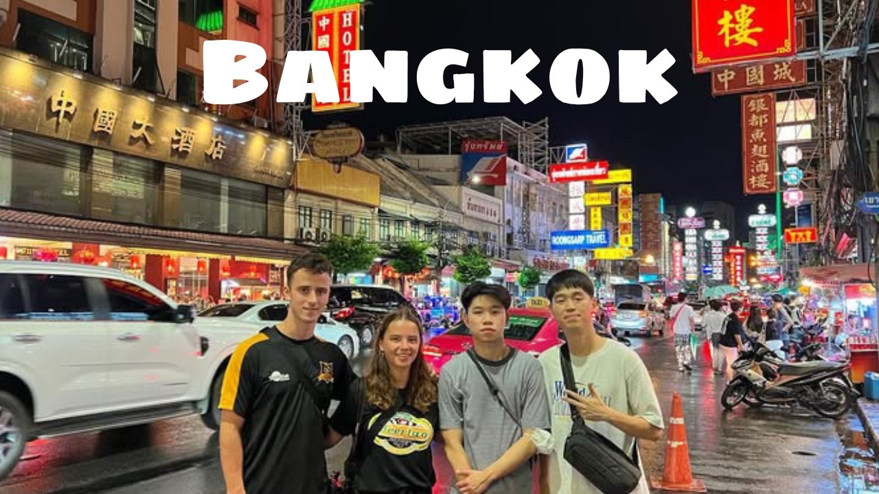 I visited bangkok with my LOCAL friend - First Impressions