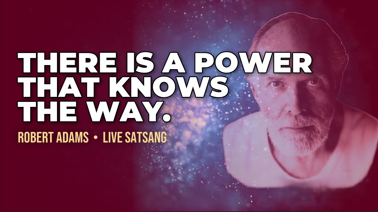 Trust in The Power That Knows the Way. Robert Adams Live Satsang.