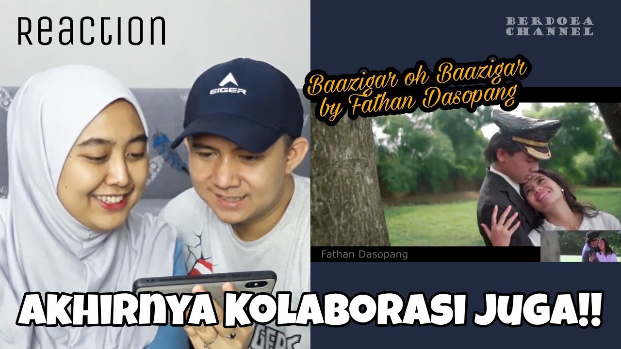 REACTION - BAAZIGAR O BAAZIGAR VERSI FATHAN DASOPANG feat VINA FAN